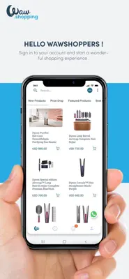 WAW Shopping android App screenshot 0